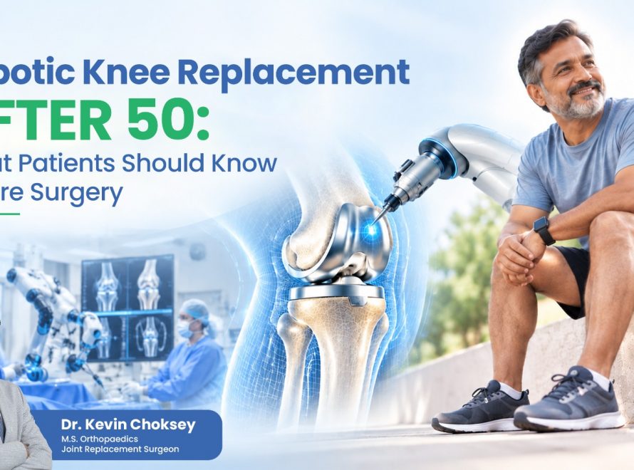 Robotic Knee Replacement After 50
